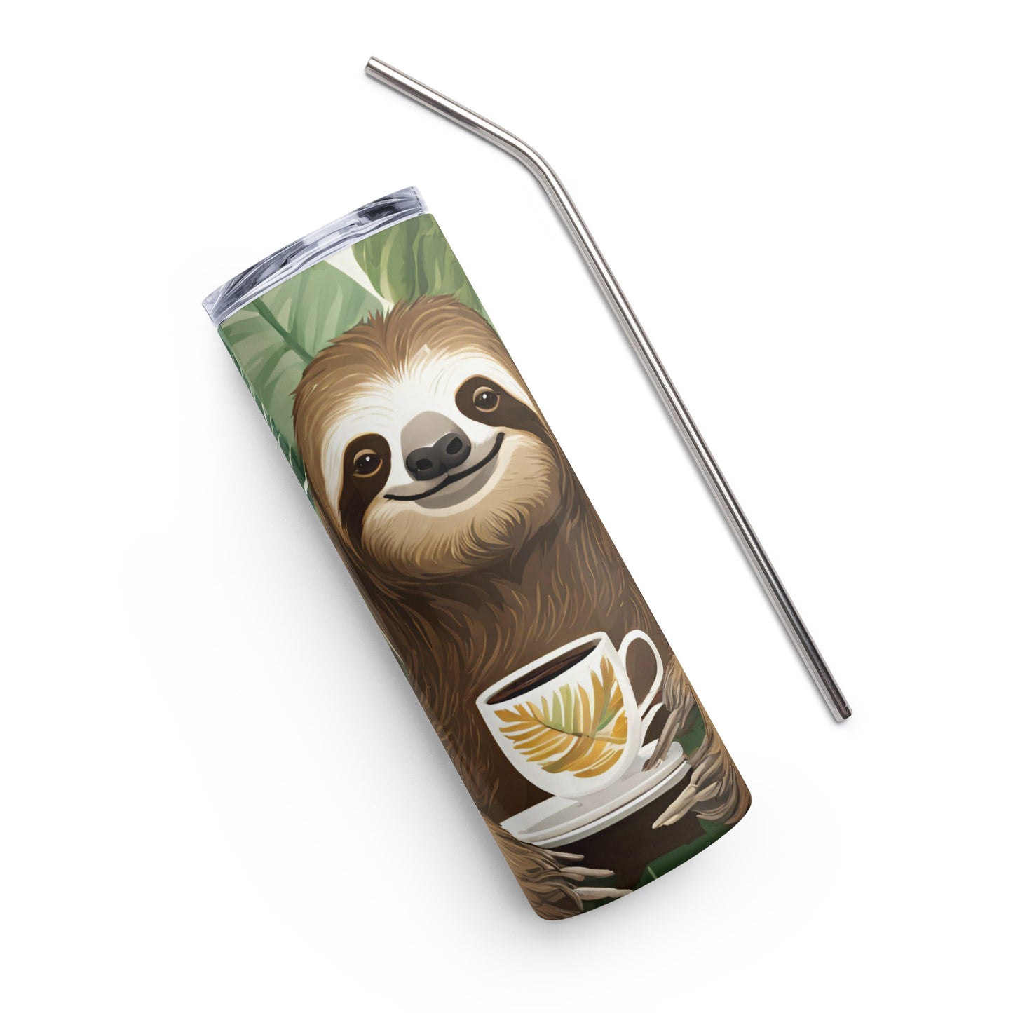Every sloth needs their coffee