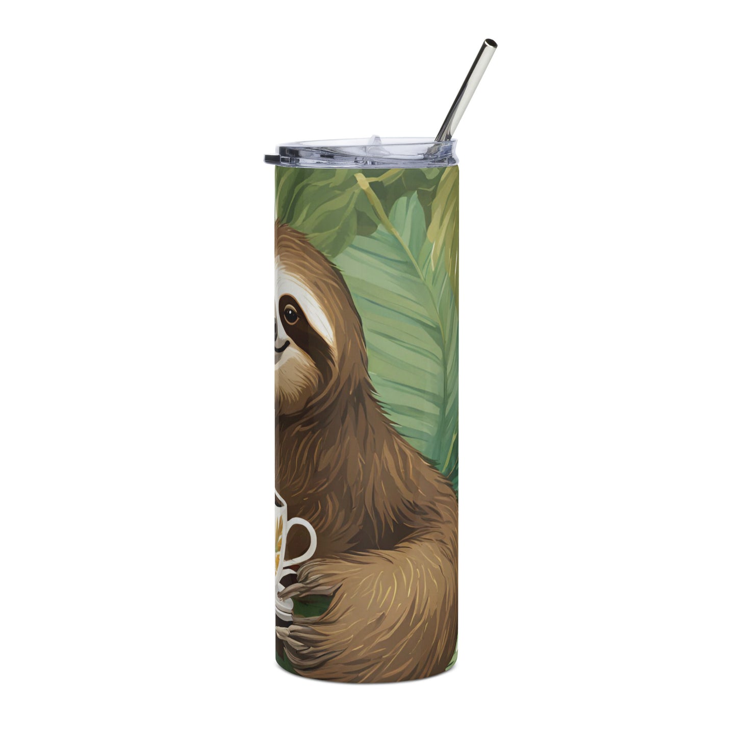 Every sloth needs their coffee