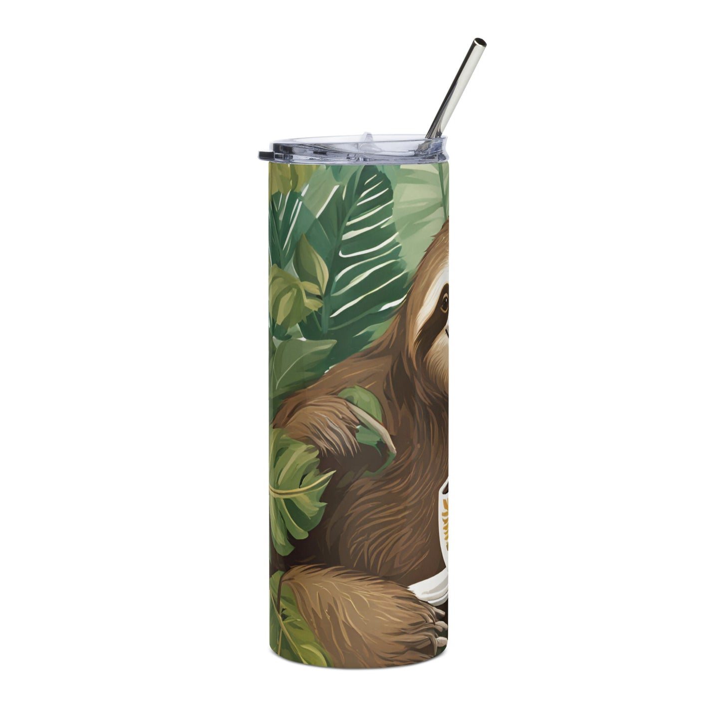 Every sloth needs their coffee