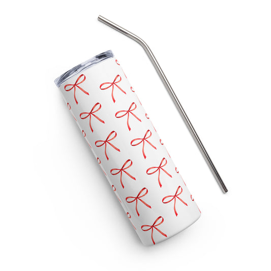 Valentine’s Day Bow Tumbler